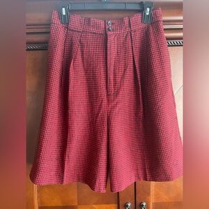 Wool Bermuda shorts